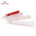 Matte clear cosmetic package lip gloss tubes packaging container empty plastic tube